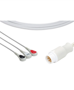 Cable ECG 3 Puntas Compatible Con Philips